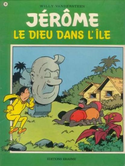 Afbeelding van Jerome (fra) #90 - Dieu dans l'ile - Tweedehands (ERASME, zachte kaft)