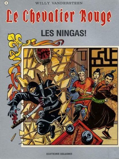 Afbeelding van Rode ridder (chevalier rouge) #6 - Ningas - Tweedehands (ERASME, zachte kaft)
