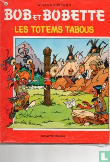 Afbeelding van Bob bobette #108 - Totems tabous - Tweedehands (STANDAARD, zachte kaft)