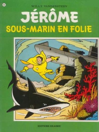 Afbeelding van Jerome (fra) #83 - Sous-marin en folie - Tweedehands (ERASME, zachte kaft)