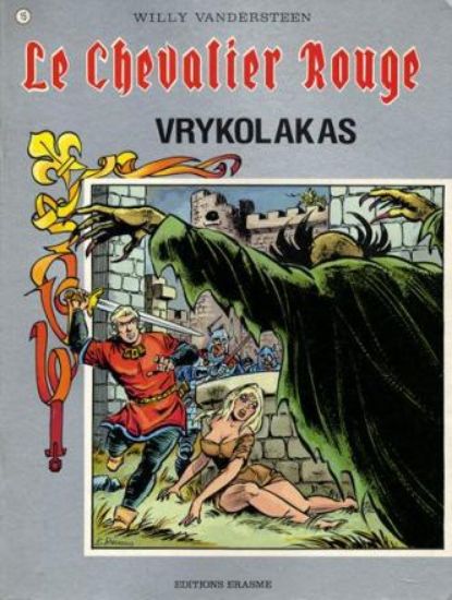 Afbeelding van Rode ridder (chevalier rouge) #15 - Vrykolakas - Tweedehands (ERASME, zachte kaft)