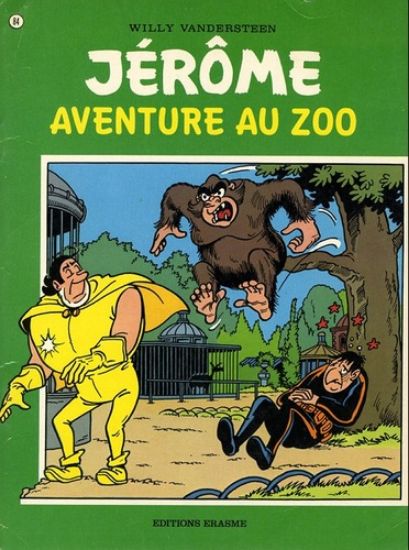 Afbeelding van Jerome (fra) #84 - Aventure au zoo - Tweedehands (ERASME, zachte kaft)