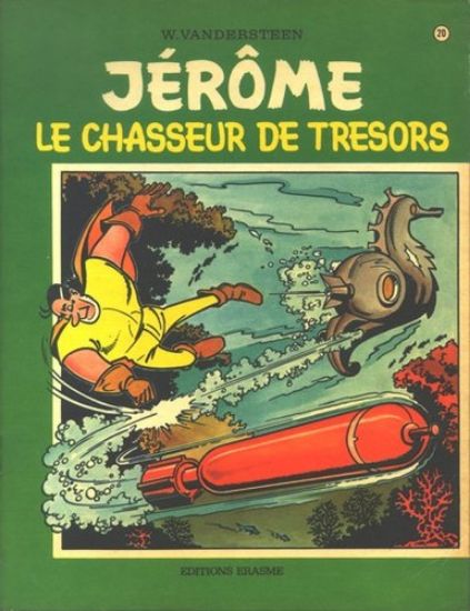 Afbeelding van Jerome (fra) #20 - Chasseur de tresors - Tweedehands (ERASME, zachte kaft)