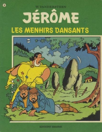 Afbeelding van Jerome (fra) #50 - Menhirs dansants - Tweedehands (ERASME, zachte kaft)