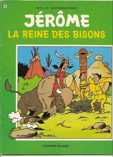 Afbeelding van Jerome (fra) #86 - Reine des bisons - Tweedehands (ERASME, zachte kaft)