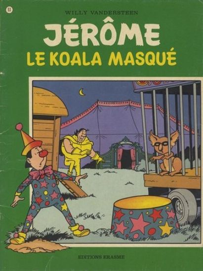 Afbeelding van Jerome (fra) #93 - Koala masque - Tweedehands (ERASME, zachte kaft)
