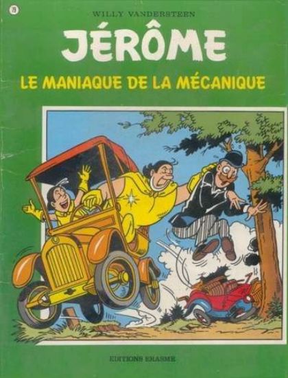 Afbeelding van Jerome (fra) #79 - Maniaque de la mecanique - Tweedehands (ERASME, zachte kaft)