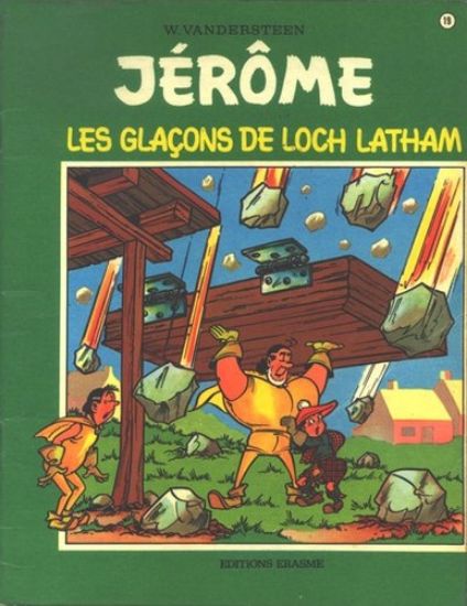 Afbeelding van Jerome (fra) #19 - Glacons de loch latham - Tweedehands (ERASME, zachte kaft)