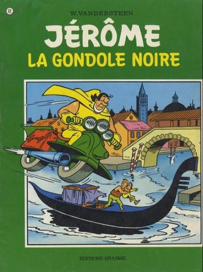 Afbeelding van Jerome (fra) #62 - Gondole noire - Tweedehands (ERASME, zachte kaft)