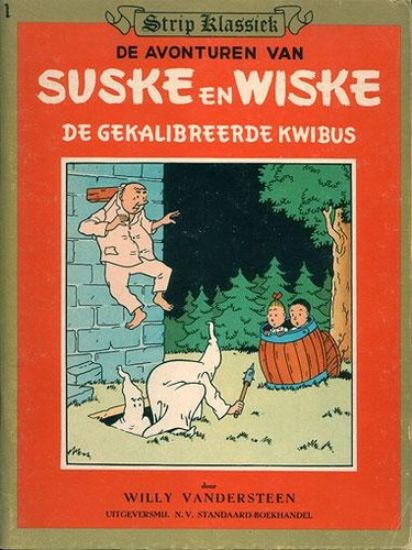 Afbeelding van Suske en wiske strip klassiek #1 -  gekalibreerde kwibus - Tweedehands (STANDAARD, zachte kaft)