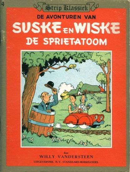 Afbeelding van Suske en wiske strip klassiek #4 - Sprietatoom (STANDAARD, zachte kaft)