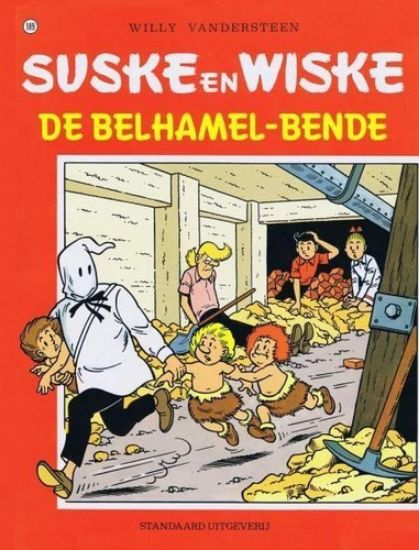 Afbeelding van Suske en wiske henkel #189 - Belhamel bende - Tweedehands (STANDAARD, zachte kaft)