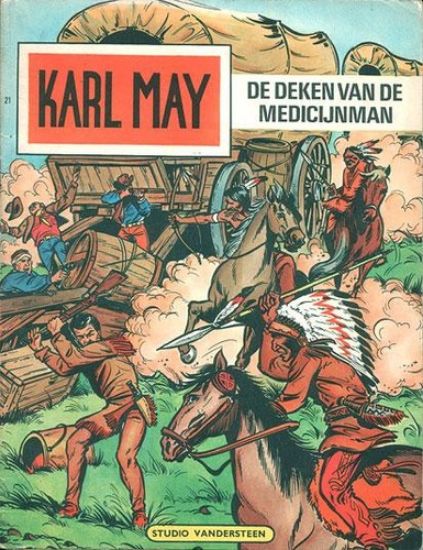 Afbeelding van Karl may #21 - Deken van de medicijnman - Tweedehands (STANDAARD, zachte kaft)