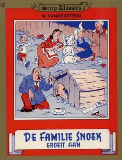 Afbeelding van Strip klassiek #10 - Familie snoek groeit aan (STANDAARD, zachte kaft)