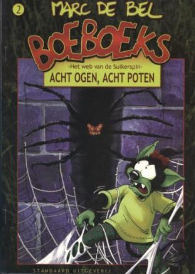Afbeelding van Boeboeks #2 - Acht ogen, acht poten (STANDAARD, zachte kaft)