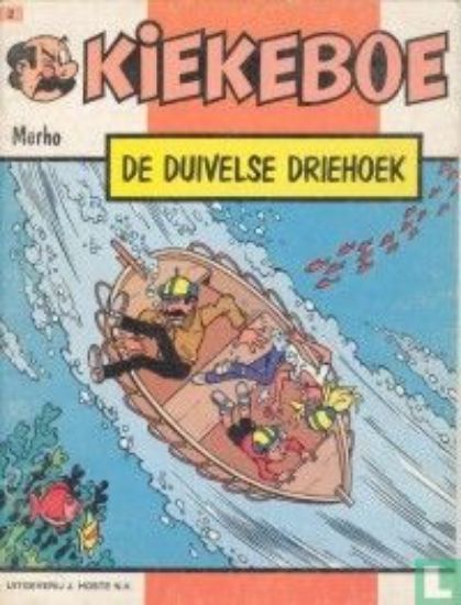 Afbeelding van Kiekeboe #2 - Duivelse driehoek (kleur) - Tweedehands (HOSTE, zachte kaft)