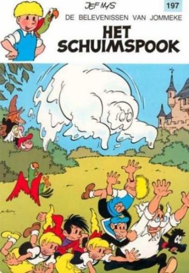 Afbeelding van Jommeke #197 - Schuimspook - Tweedehands (HET VOLK, zachte kaft)