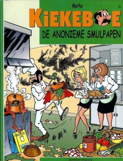 Afbeelding van Kiekeboe #24 - Anonieme smulpapen (2e reeks) - Tweedehands (STANDAARD, zachte kaft)