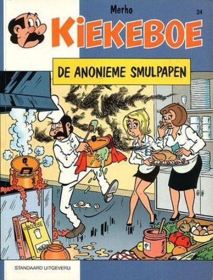 Afbeelding van Kiekeboe #24 - Anonieme smulpapen (1e reeks) (STANDAARD, zachte kaft)