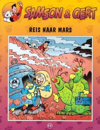Afbeelding van Samson en gert #11 - Reis naar mars (STUDIO 100, zachte kaft)