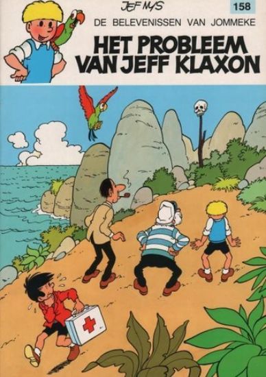 Afbeelding van Jommeke #158 - Probleem van jeff klaxon - Tweedehands (HET VOLK, zachte kaft)