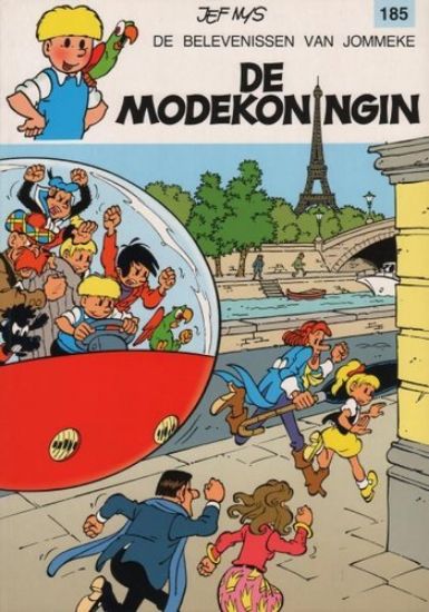 Afbeelding van Jommeke #185 - Modekoningin - Tweedehands (HET VOLK, zachte kaft)