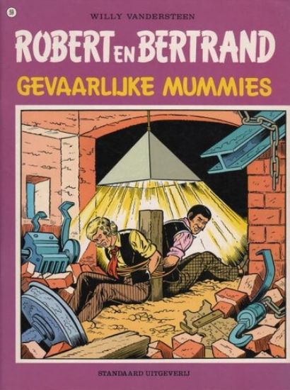 Afbeelding van Robert bertrand #59 - Gevaarlijke mummies (STANDAARD, zachte kaft)