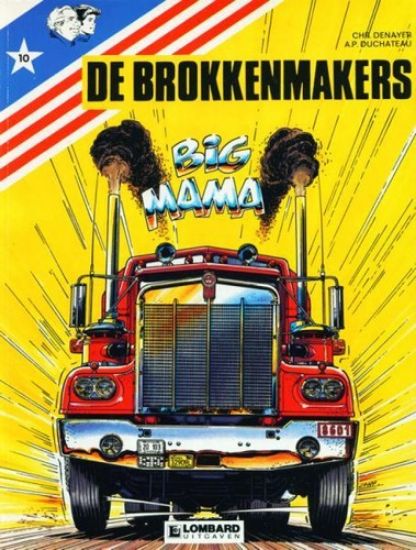 Afbeelding van Brokkenmakers #10 - Big mama - Tweedehands (LOMBARD, zachte kaft)