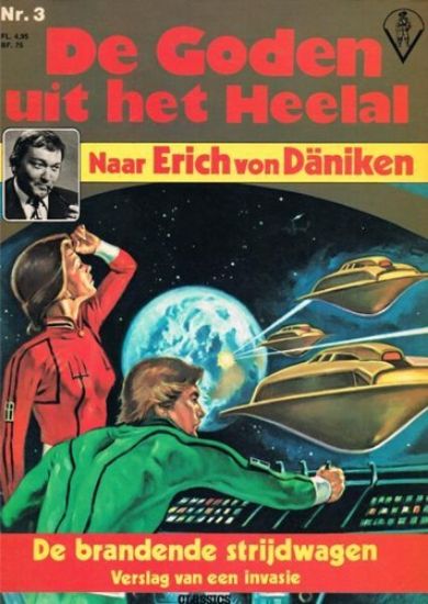Afbeelding van Goden uit het heelal #3 - Brandende strijdwagen - Tweedehands (VRIJBUITER, zachte kaft)
