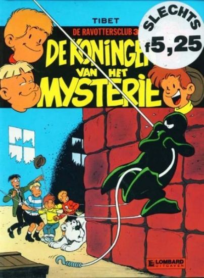 Afbeelding van Ravottersclub #3 - Koningen van het mysterie - Tweedehands (LOMBARD, zachte kaft)