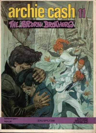 Afbeelding van Archie cash #11 - The popcorn brothers - Tweedehands (DUPUIS, zachte kaft)