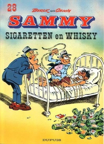 Afbeelding van Sammy #28 - Sigaretten en whisky - Tweedehands (DUPUIS, zachte kaft)