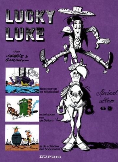 Afbeelding van Lucky luke speciaal album #6 - Speciaal album - Tweedehands (DUPUIS, harde kaft)