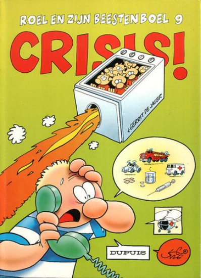 Afbeelding van Roel en zijn beestenboel #9 - Crisis - Tweedehands (DUPUIS, zachte kaft)