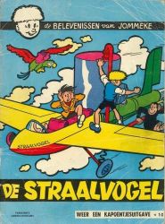 Afbeeldingen van Jommeke #10 - Straalvogel (zw/wit) - Tweedehands (HET VOLK, zachte kaft)