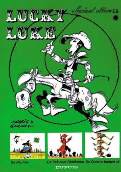 Afbeelding van Lucky luke speciaal album #5 - Speciaal album - Tweedehands (DUPUIS, harde kaft)