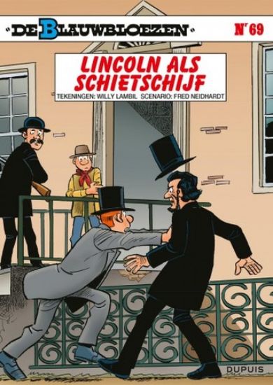Afbeelding van Blauwbloezen #69 - Lincoln als schietschijf (DUPUIS, zachte kaft)
