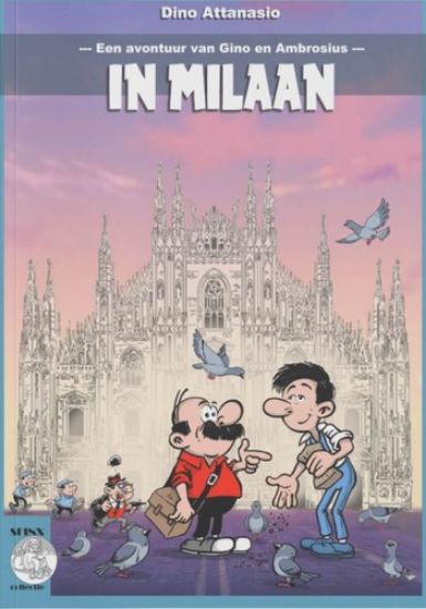 Afbeelding van Sfinx collectie #4 - Gino en ambrosius 1 in milaan (VLAAMS STRIPCENTRUM VZW, zachte kaft)