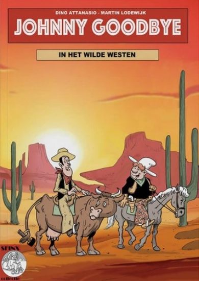 Afbeelding van Sfinx collectie #10 - Johnny goodbye in het wilde westen (VLAAMS STRIPCENTRUM VZW, zachte kaft)