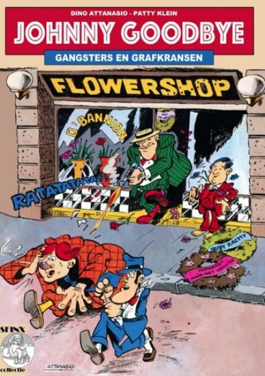 Afbeelding van Sfinx collectie #13 - Johnny goodbye gangsters en grafkransen (VLAAMS STRIPCENTRUM VZW, zachte kaft)