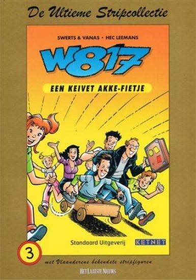 Afbeelding van W817  #1 - Keivet akkefietje (laatste nieuws) - Tweedehands (STANDAARD, zachte kaft)