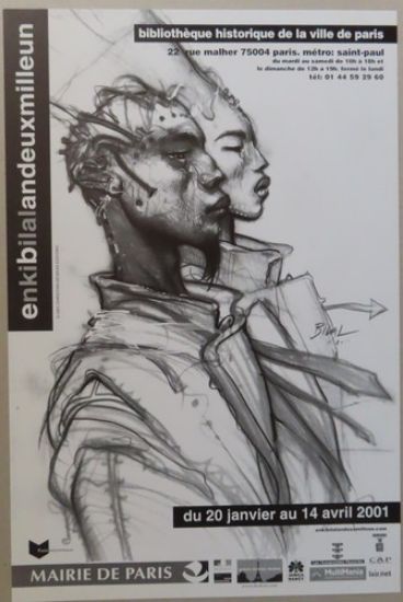 Afbeelding van Bilal andeuxmilleun paris 40x60