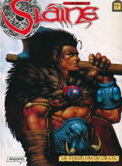 Afbeelding van Slaine #13 - Strijd om de graal - Tweedehands (ARBORIS, zachte kaft)