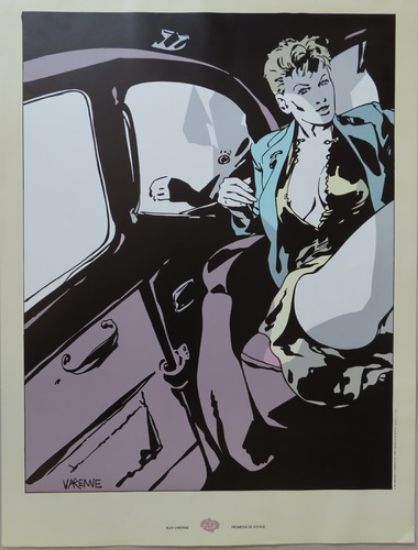 Afbeelding van Alex varenne - promesse de voyage 63 x 83 cm