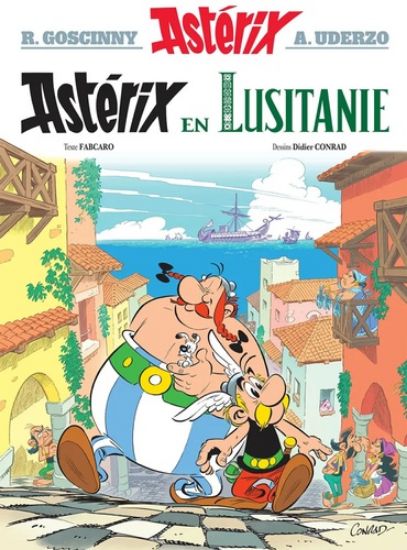 Afbeelding van Asterix (frans) #41 - Asterix en lusitanie (HACHETTE, harde kaft)