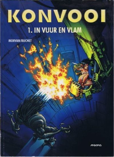 Afbeelding van Konvooi #1 - In vuur en vlam - Tweedehands (ARBORIS, zachte kaft)