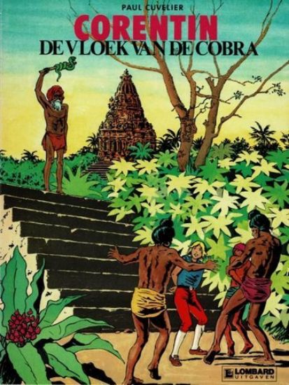 Afbeelding van Corentin #4 - Vloek van de cobra - Tweedehands (LOMBARD, zachte kaft)