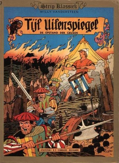 Afbeelding van Strip klassiek #9 - Tijkl uilenspiegel opstand der geuzen - Tweedehands (STANDAARD, zachte kaft)