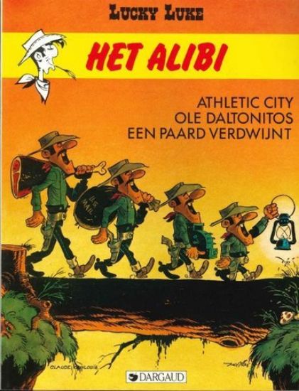 Afbeelding van Lucky luke #28 - Alibi - Tweedehands (DARGAUD, zachte kaft)