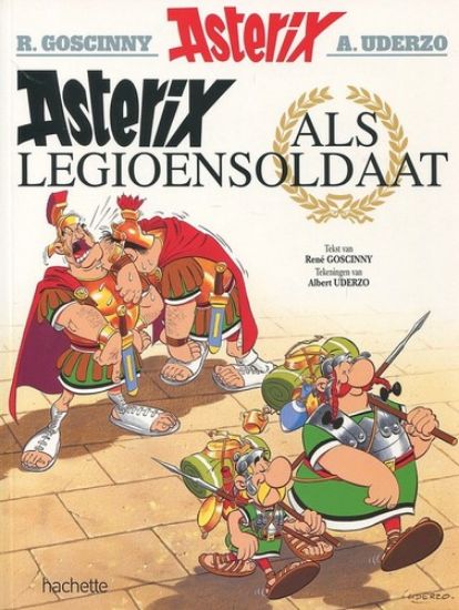 Afbeelding van Asterix #10 - Als legioensoldaat - Tweedehands (HACHETTE, zachte kaft)